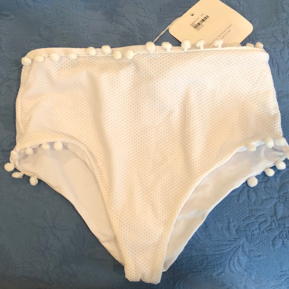 White bathing suits bottoms